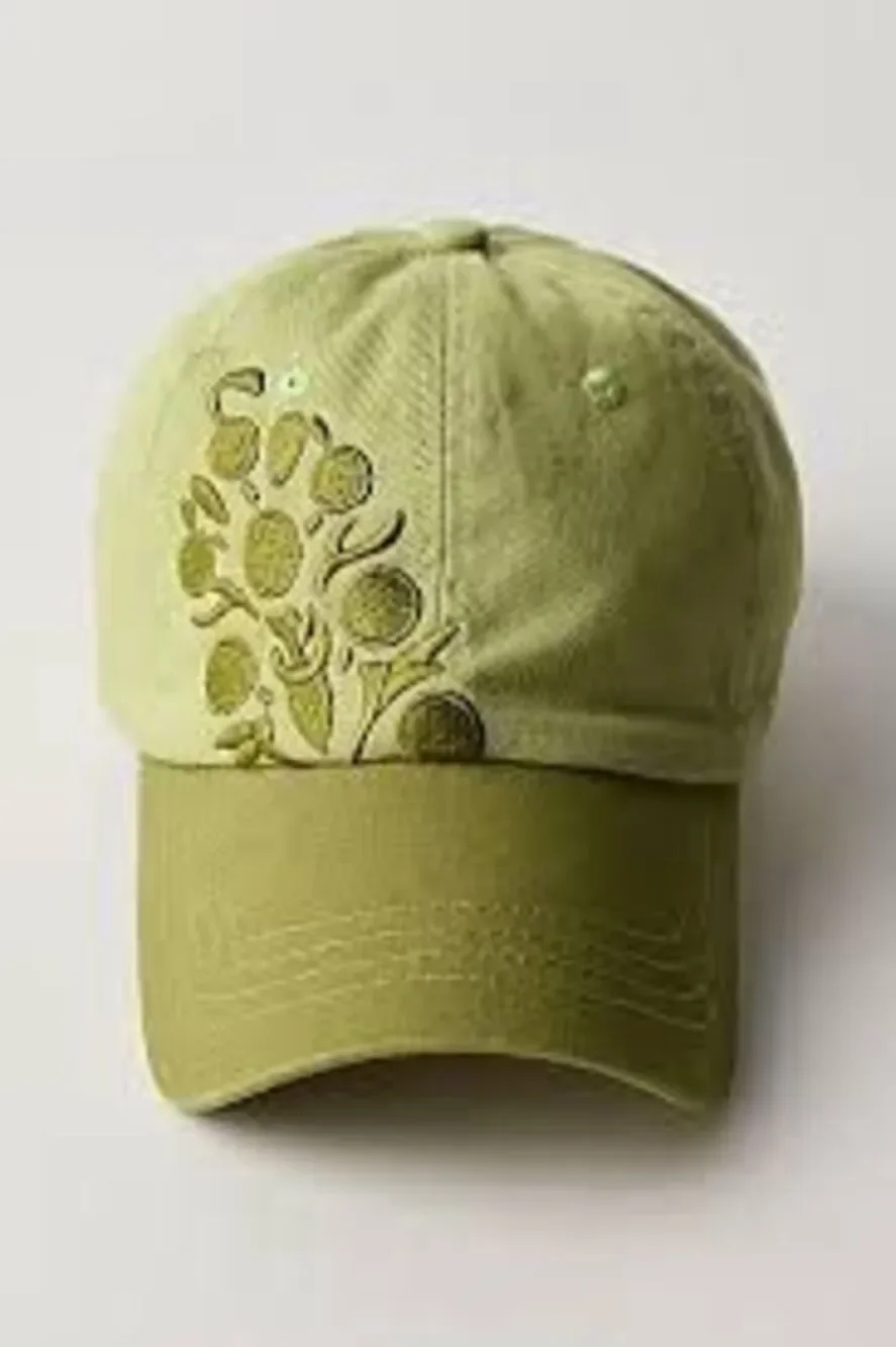 Free People Blooming Buti Baseball Cap
